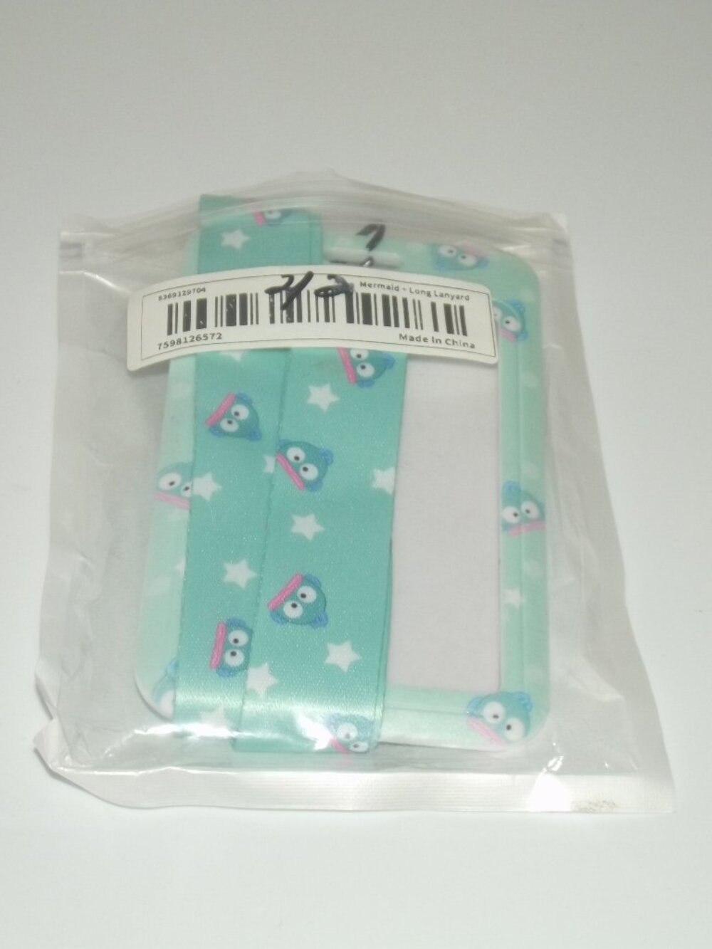 Hangyodon Lanyard Sanrio w/ ID Card Holder----NEW